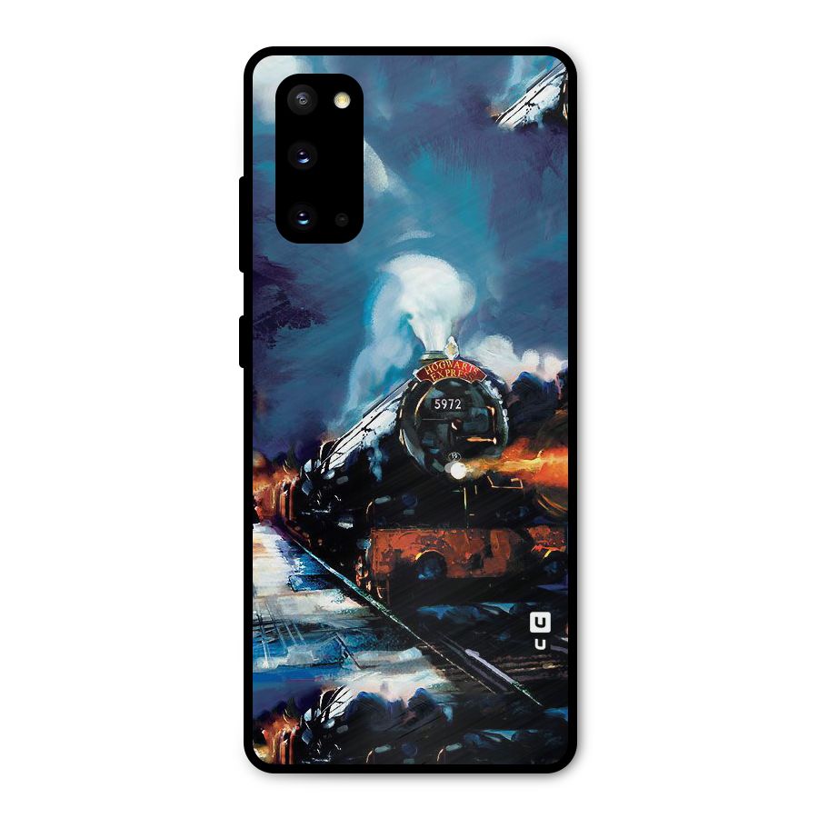 Train Art Metal Back Case for Galaxy S20