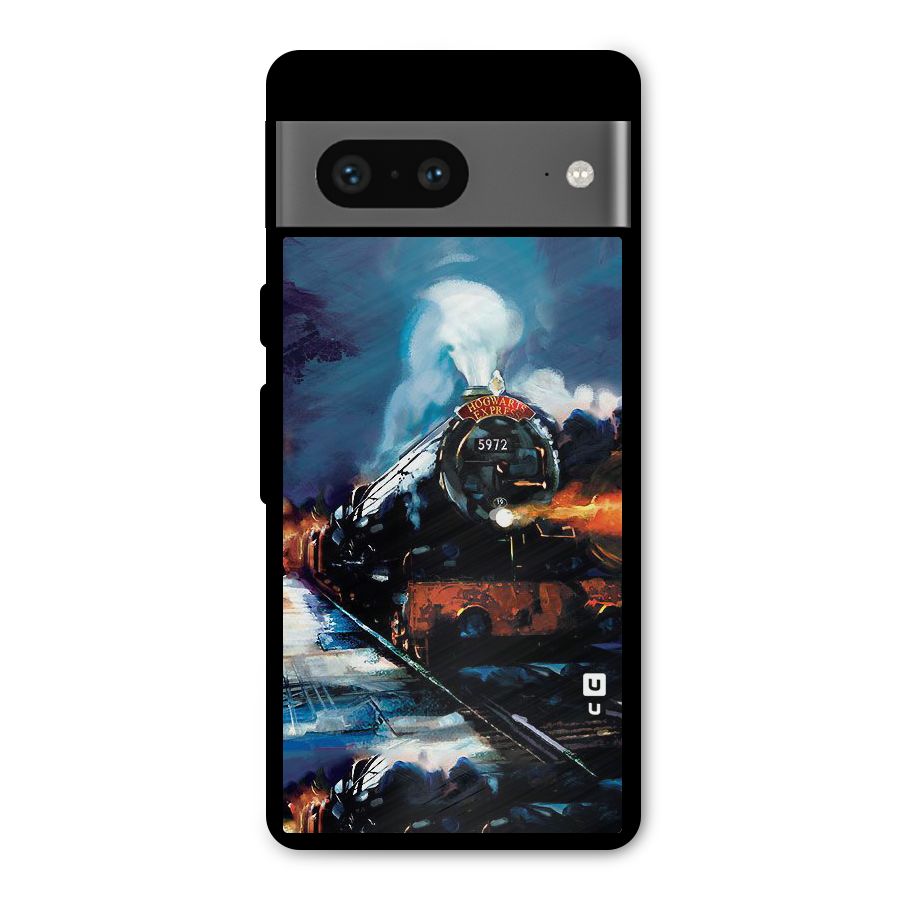 Train Art Metal Back Case for Google Pixel 7