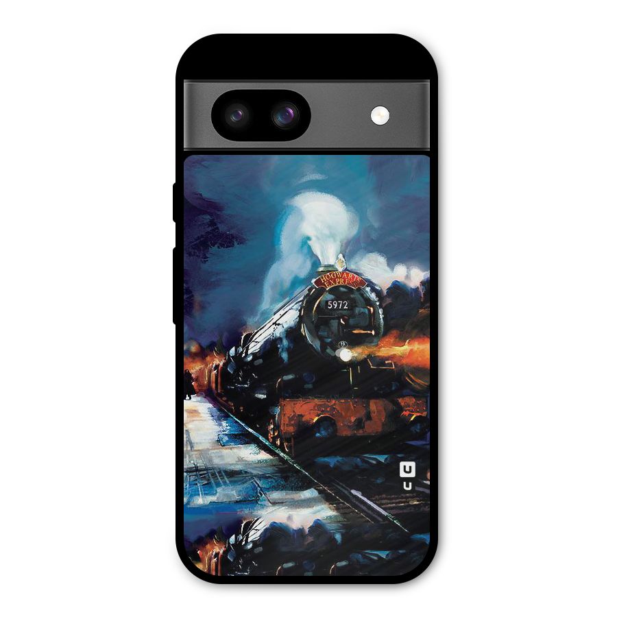 Train Art Metal Back Case for Google Pixel 8a