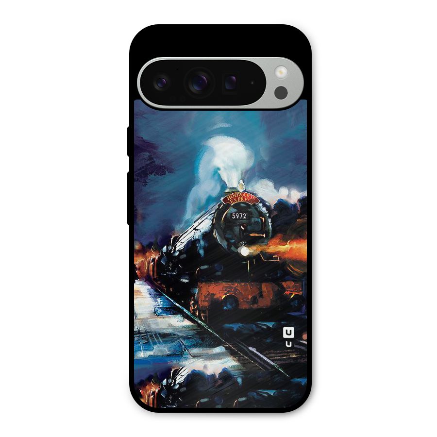 Train Art Metal Back Case for Google Pixel 9 Pro XL