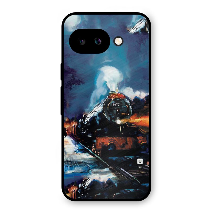 Train Art Metal Back Case for Google Pixel 9a