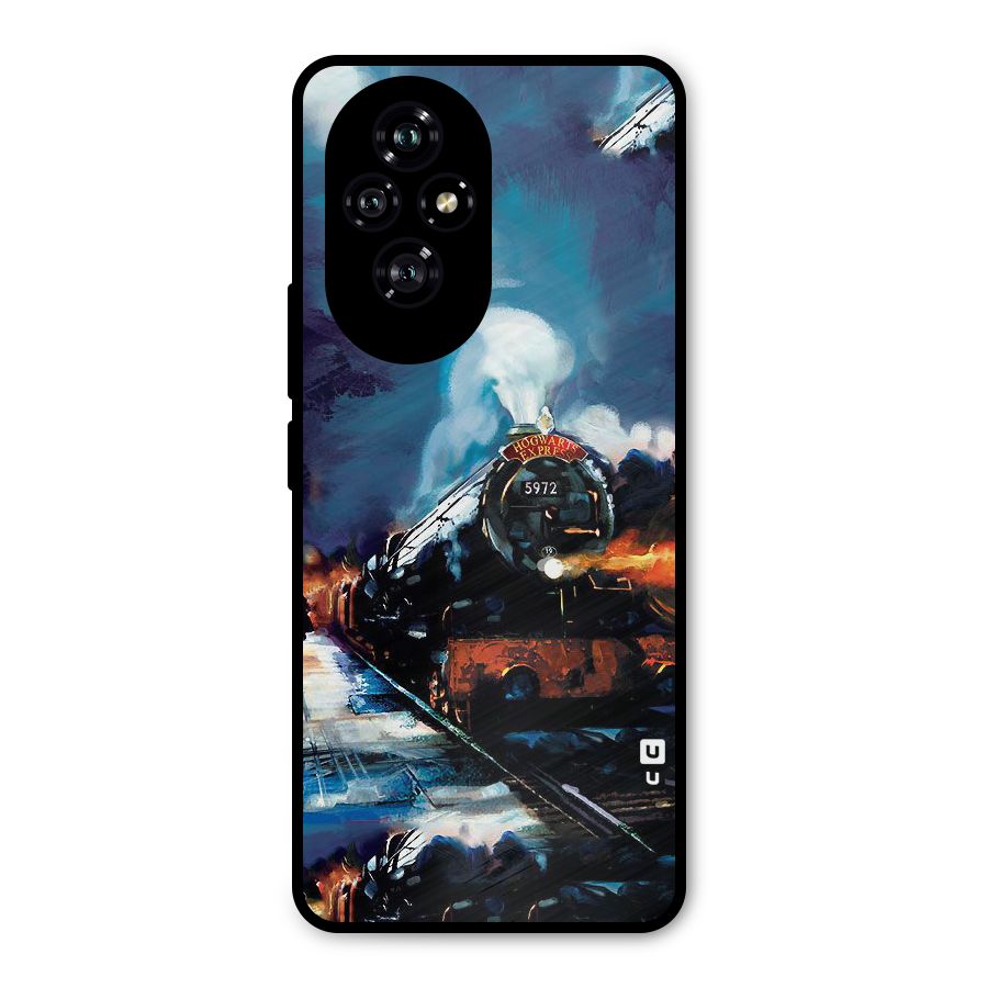 Train Art Metal Back Case for Honor 200