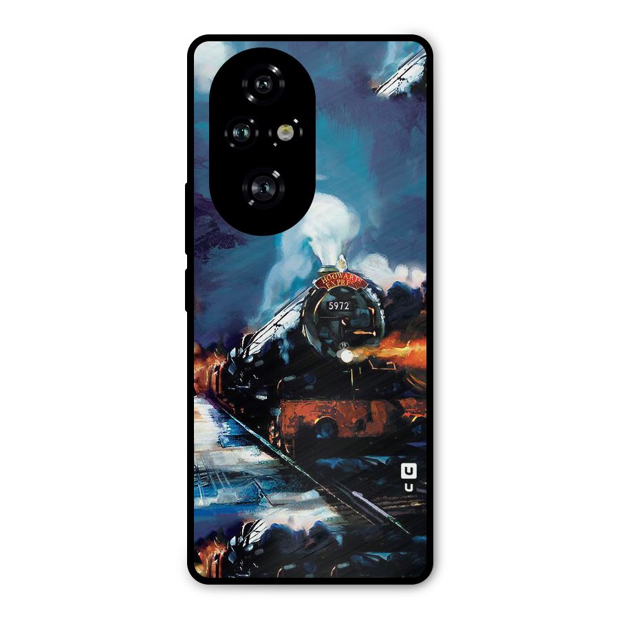 Train Art Metal Back Case for Honor 200 Pro
