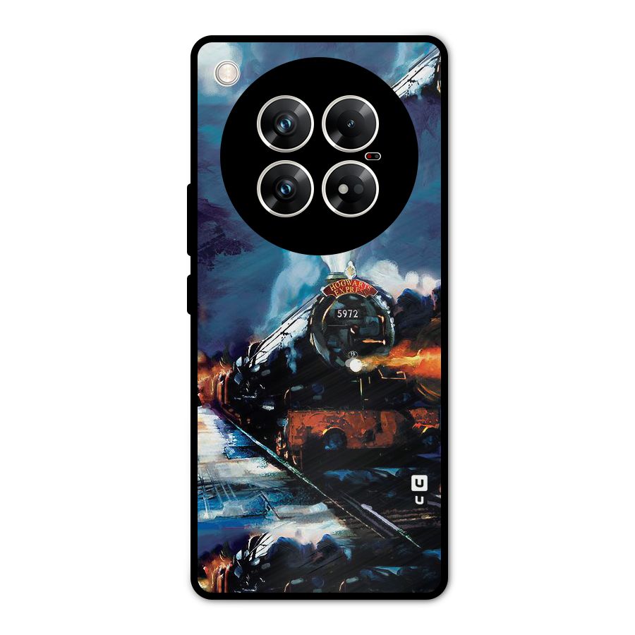Train Art Metal Back Case for Infinix Zero 40 5G