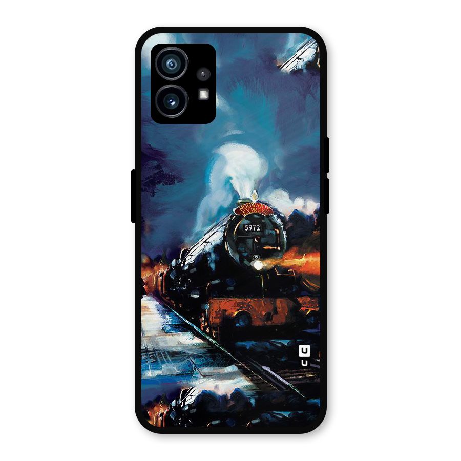 Train Art Metal Back Case for Nothing Phone 1