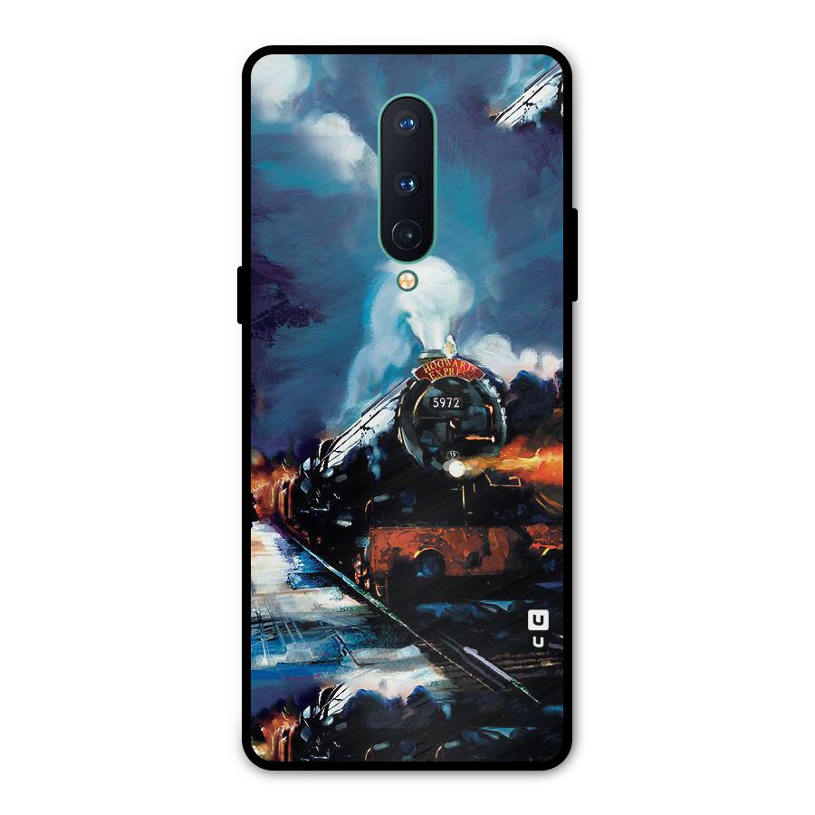 Train Art Metal Back Case for OnePlus 8