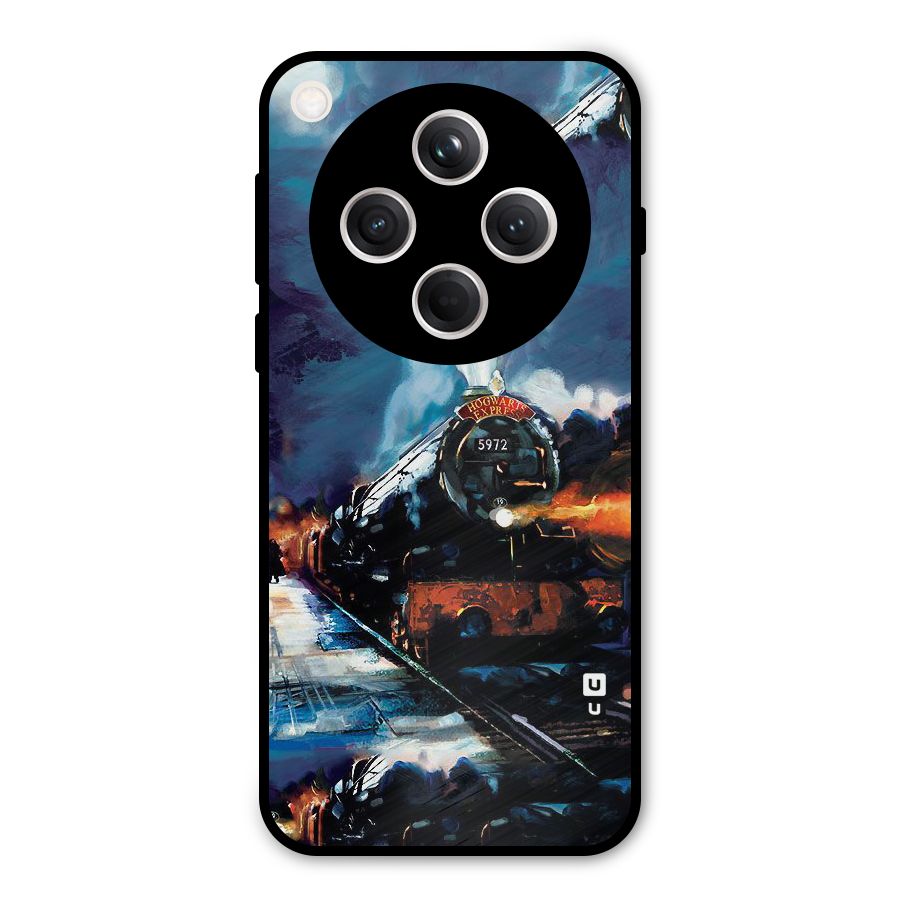 Train Art Metal Back Case for Oppo Find X8