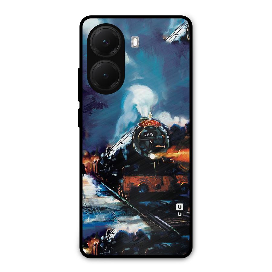 Train Art Metal Back Case for Poco X7 Pro