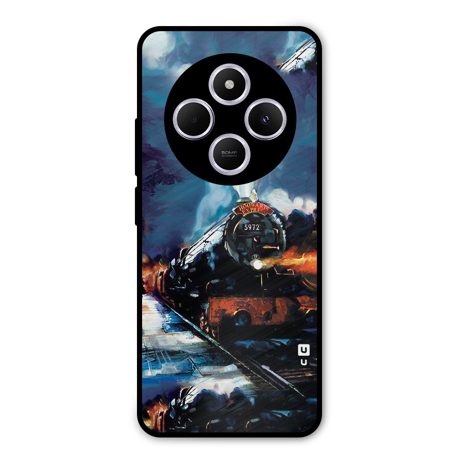 Train Art Metal Back Case for Redmi A4