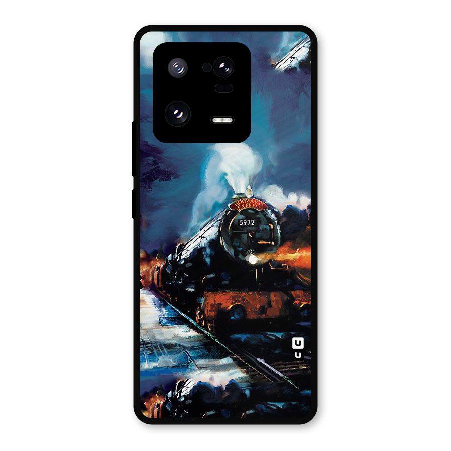 Train Art Metal Back Case for Xiaomi 13 Pro