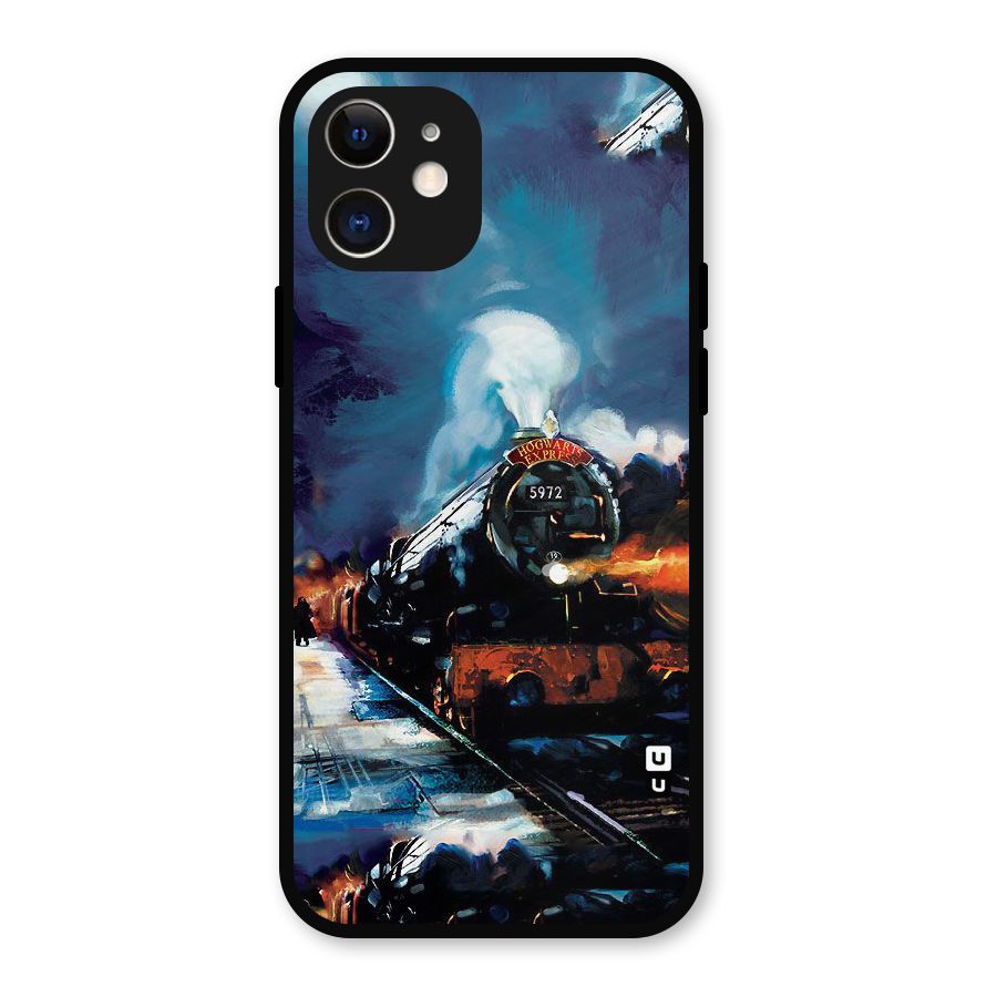 Train Art Metal Back Case for iPhone 12