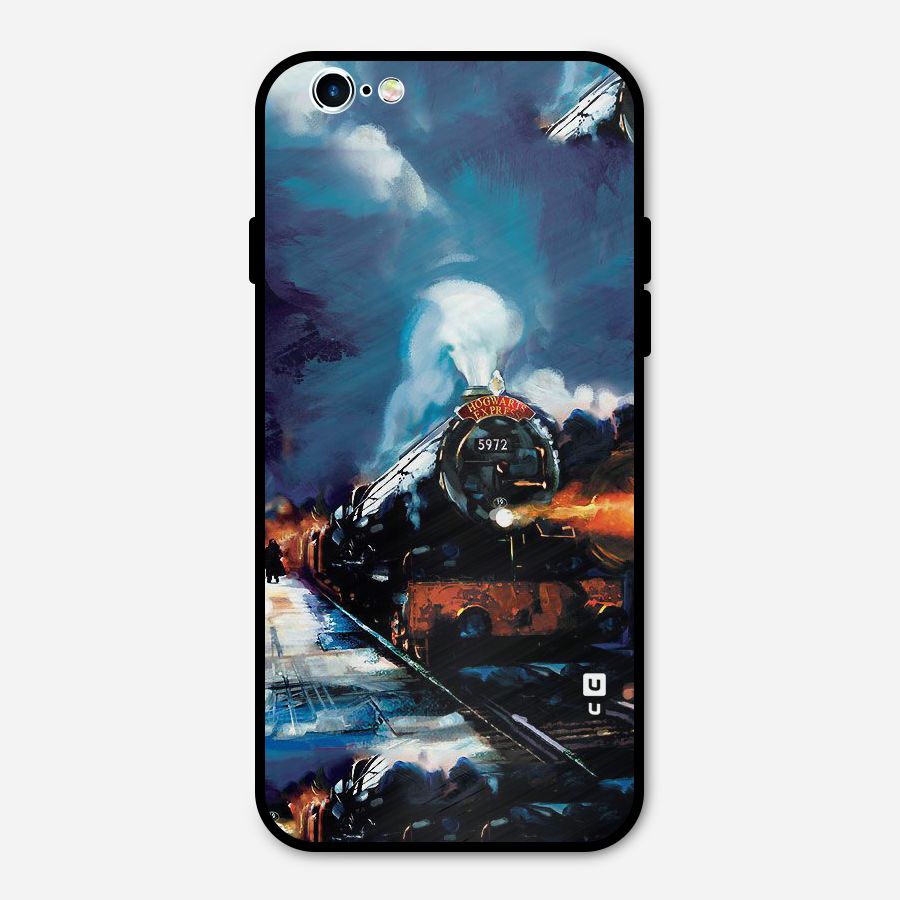 Train Art Metal Back Case for iPhone 6 6s