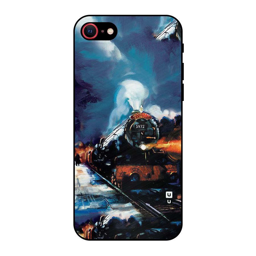 Train Art Metal Back Case for iPhone 7