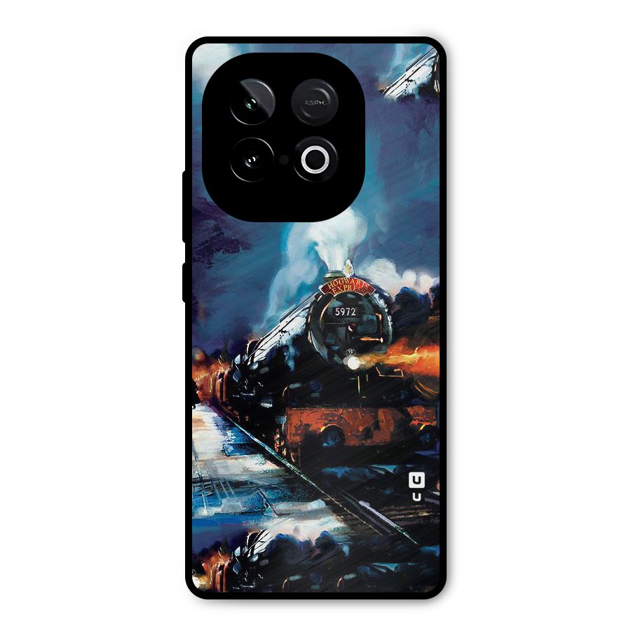 Train Art Metal Back Case for iQOO Neo 10