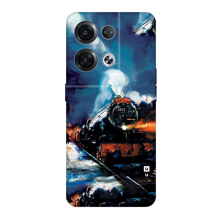 Train Art Original Polycarbonate Back Case for Oppo Reno8 Pro 5G
