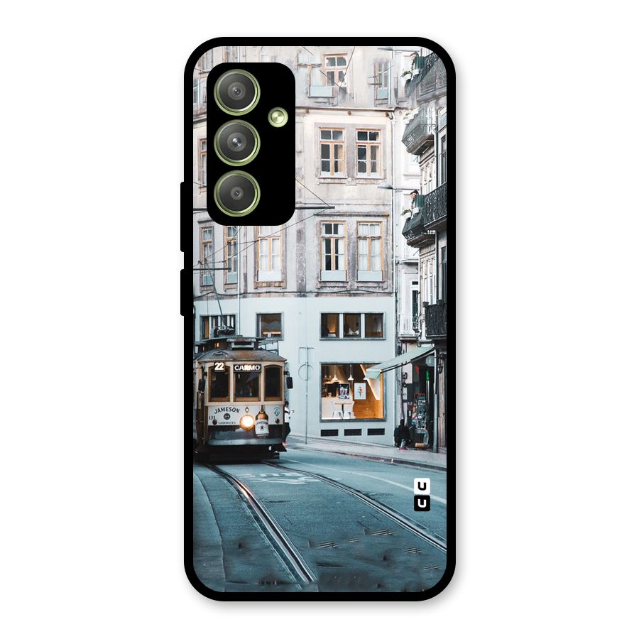 Tramp Train Glass Back Case for Galaxy A54