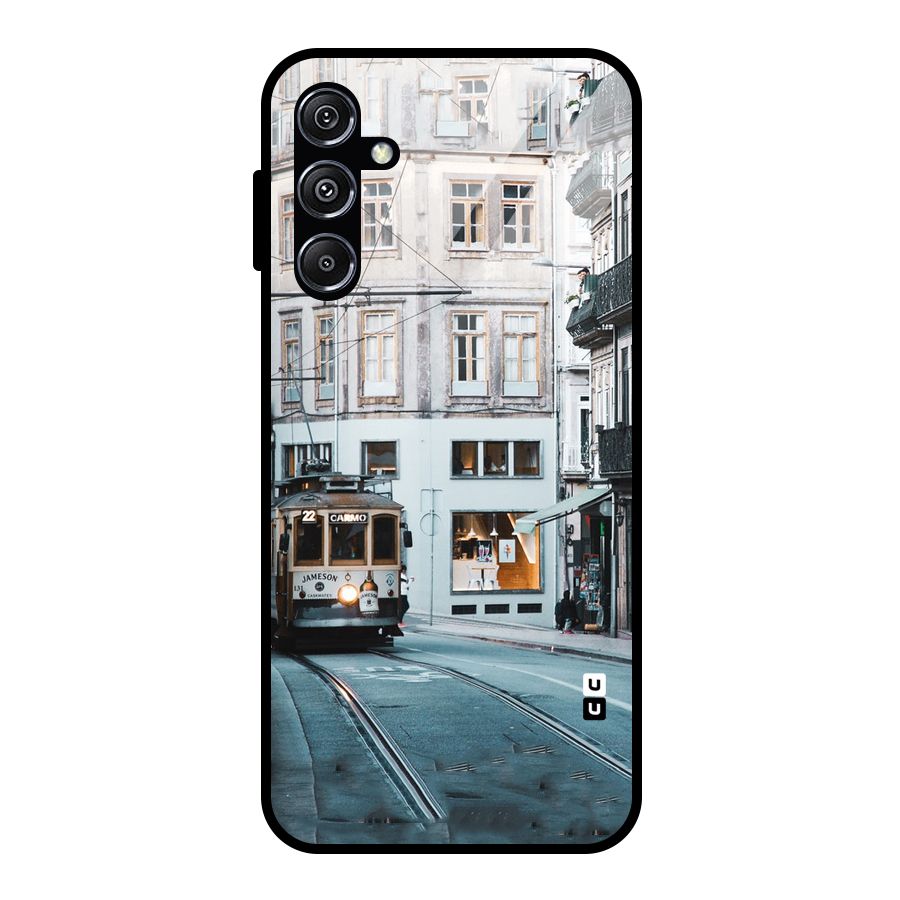 Tramp Train Glass Back Case for Galaxy M34 5G