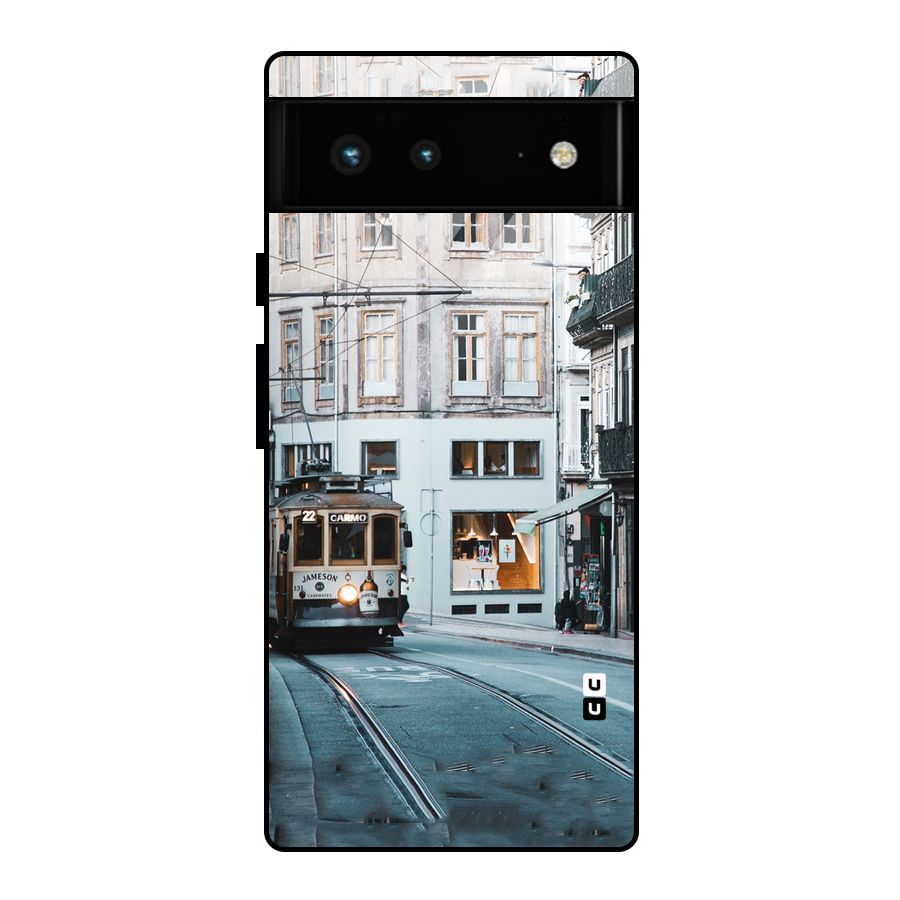Tramp Train Glass Back Case for Google Pixel 6