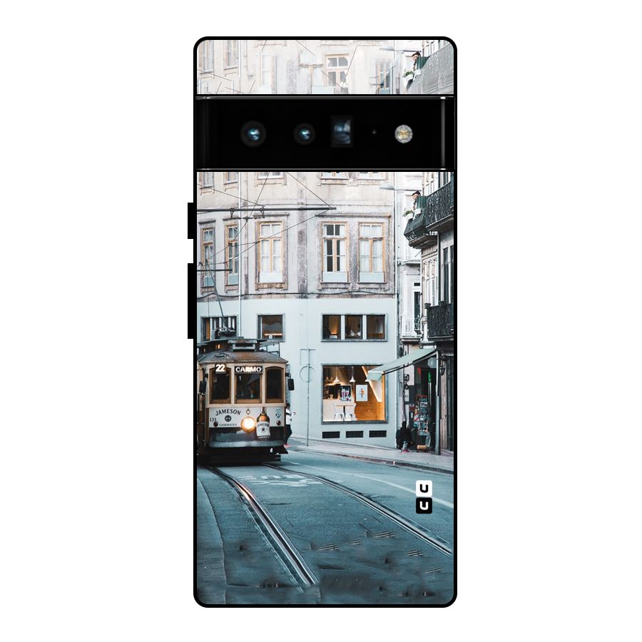 Tramp Train Glass Back Case for Google Pixel 6 Pro
