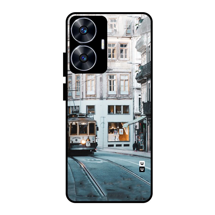 Tramp Train Glass Back Case for Realme Narzo N55