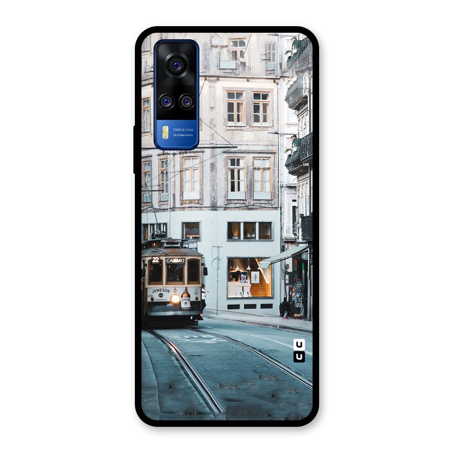 Tramp Train Glass Back Case for Vivo Y31