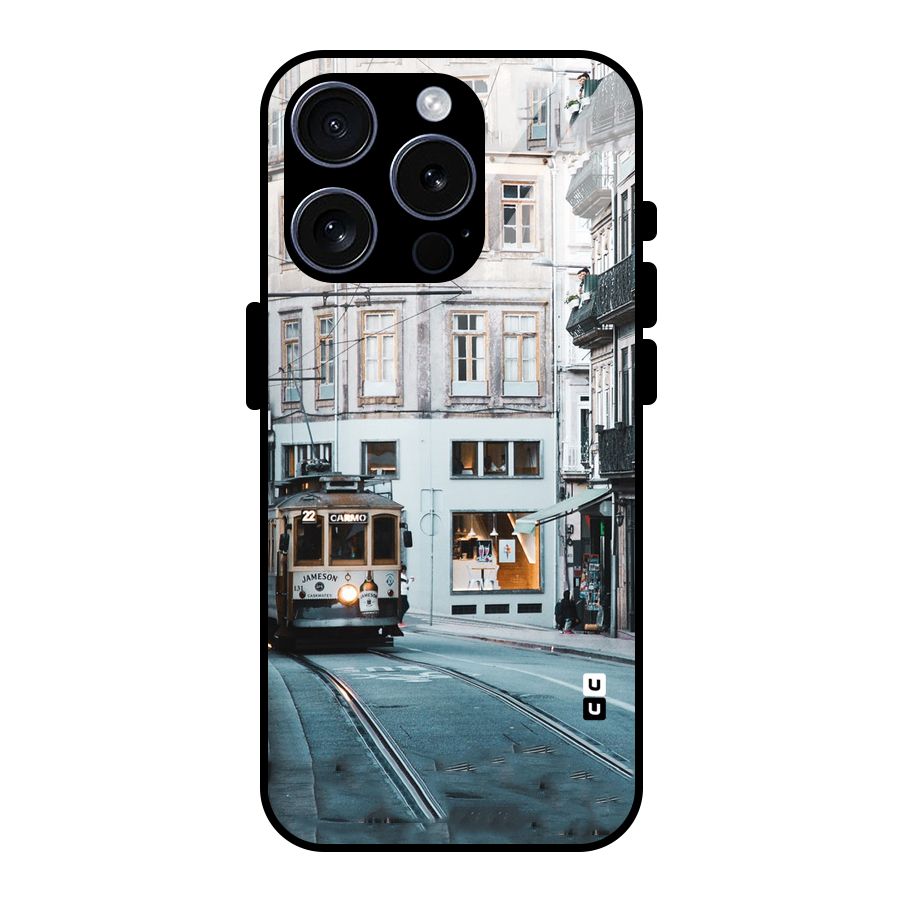 Tramp Train Glass Back Case for iPhone 15 Pro
