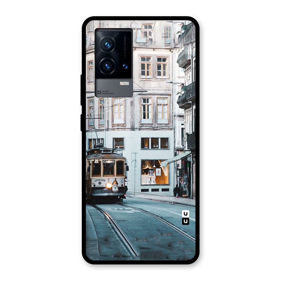 Tramp Train Glass Back Case for iQOO 9 5G