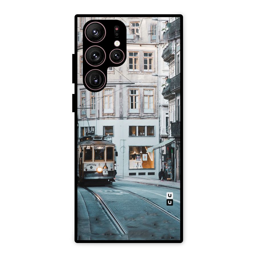 Tramp Train Metal Back Case for Galaxy S22 Ultra 5G