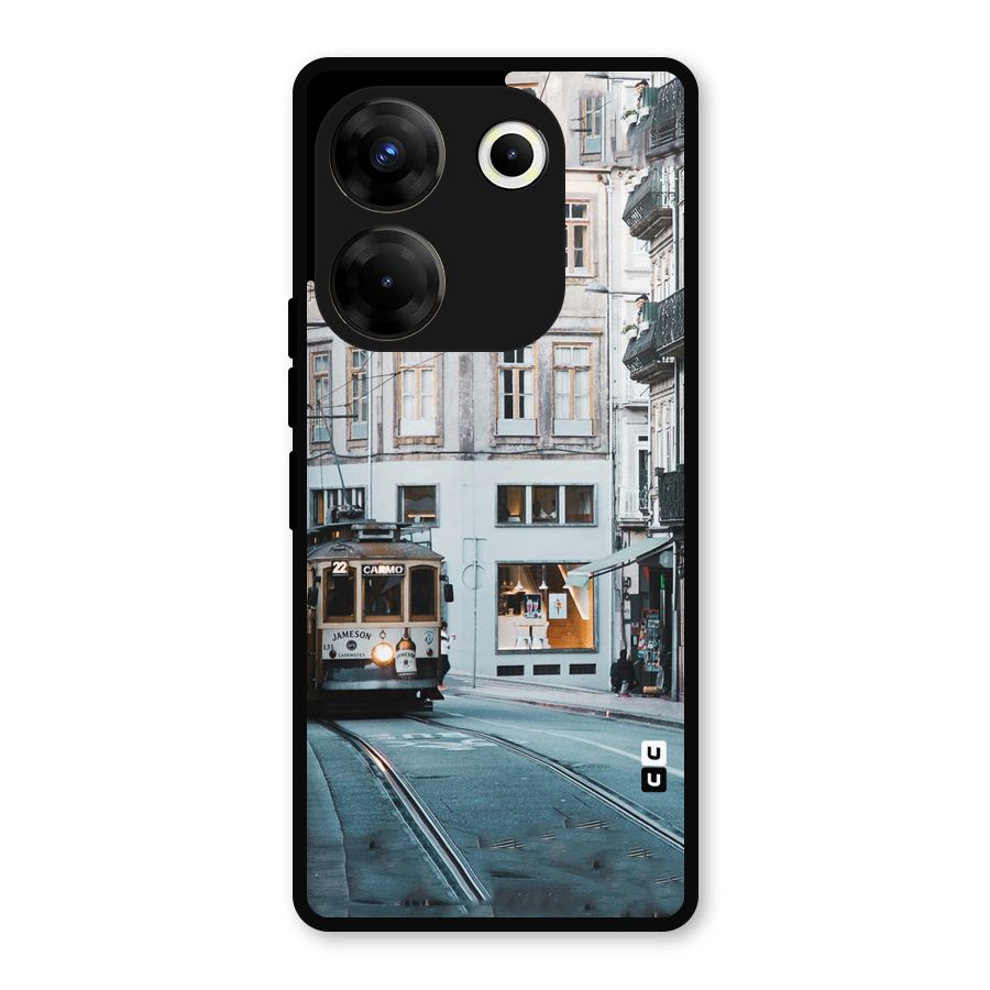Tramp Train Metal Back Case for Tecno Camon 20