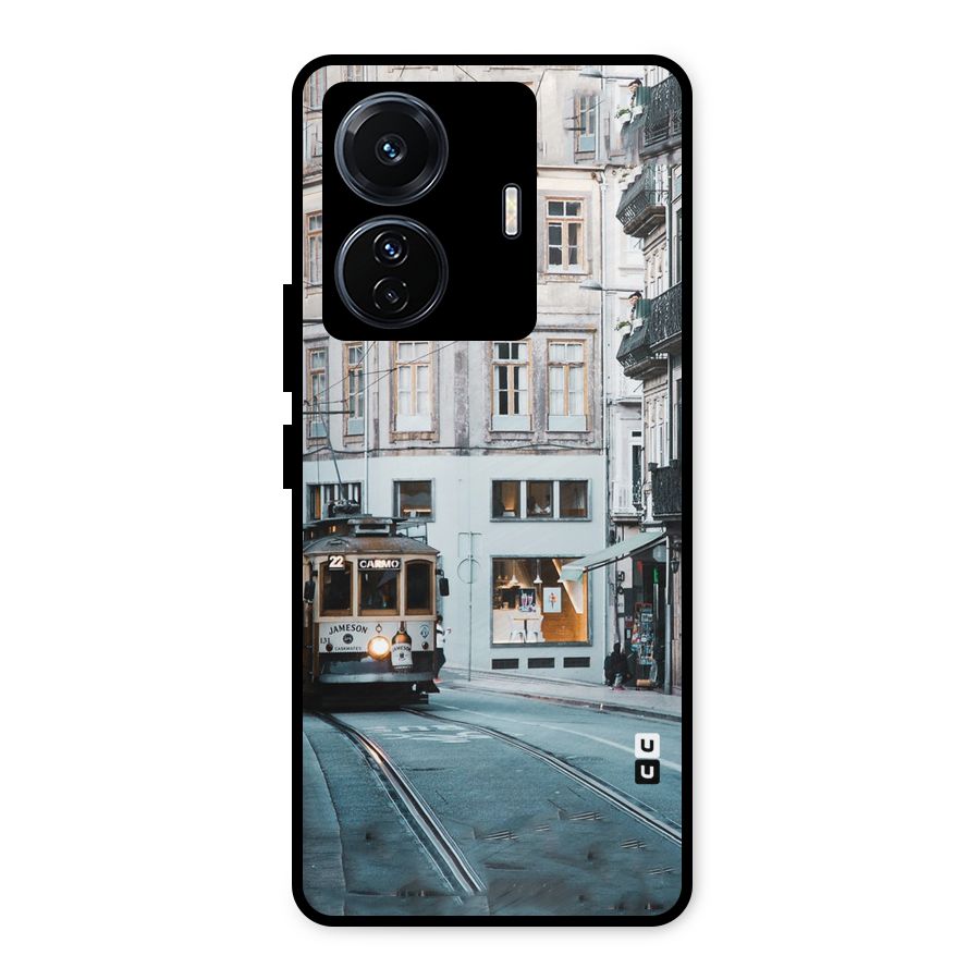 Tramp Train Metal Back Case for Vivo T1 Pro