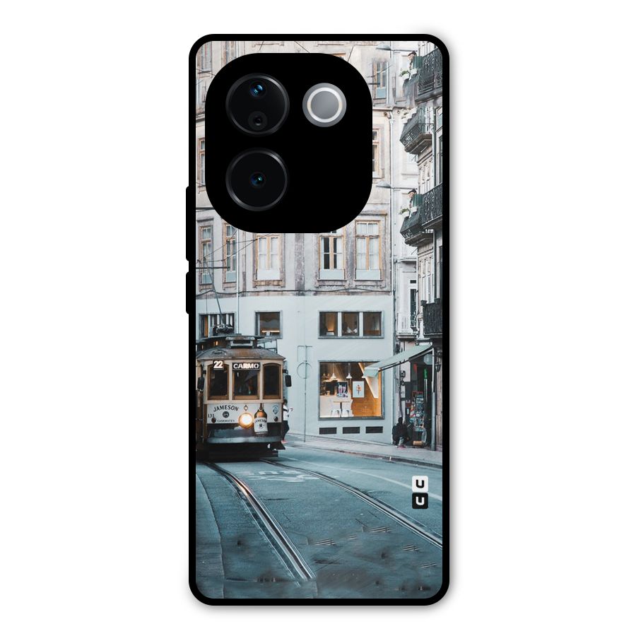 Tramp Train Metal Back Case for Vivo T3 Pro