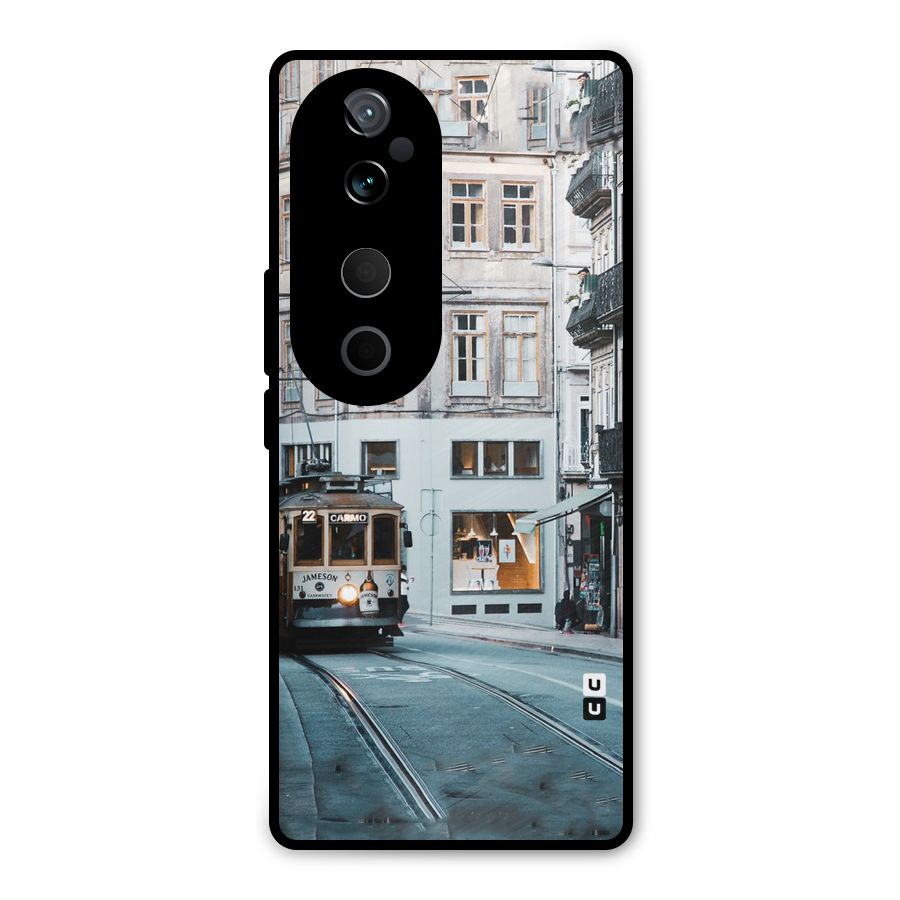 Tramp Train Metal Back Case for Vivo T3 Ultra
