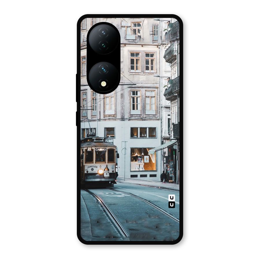 Tramp Train Metal Back Case for Vivo Y100