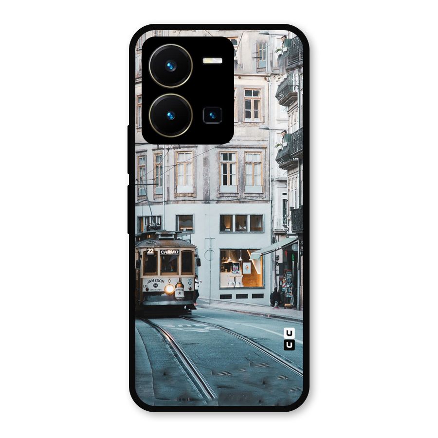 Tramp Train Metal Back Case for Vivo Y35