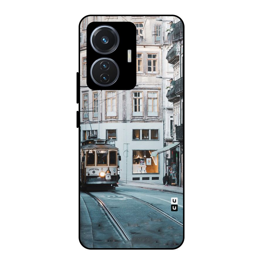 Tramp Train Metal Back Case for iQOO Z6 44W
