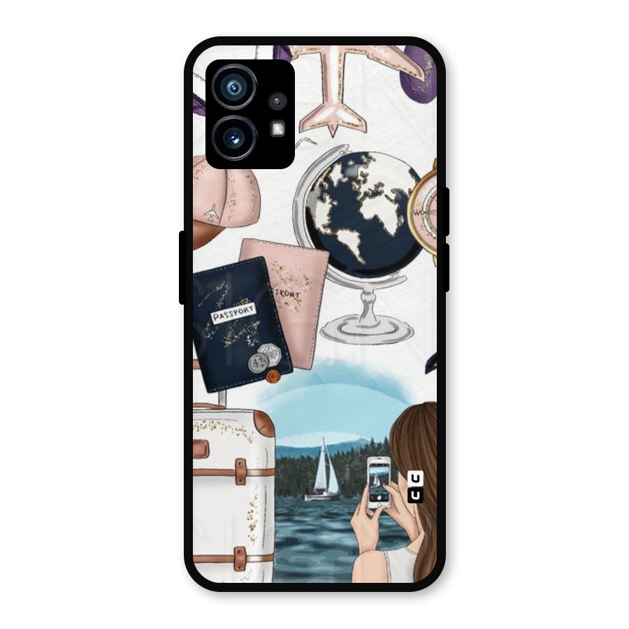Travel Diaries Metal Back Case for Nothing Phone 1