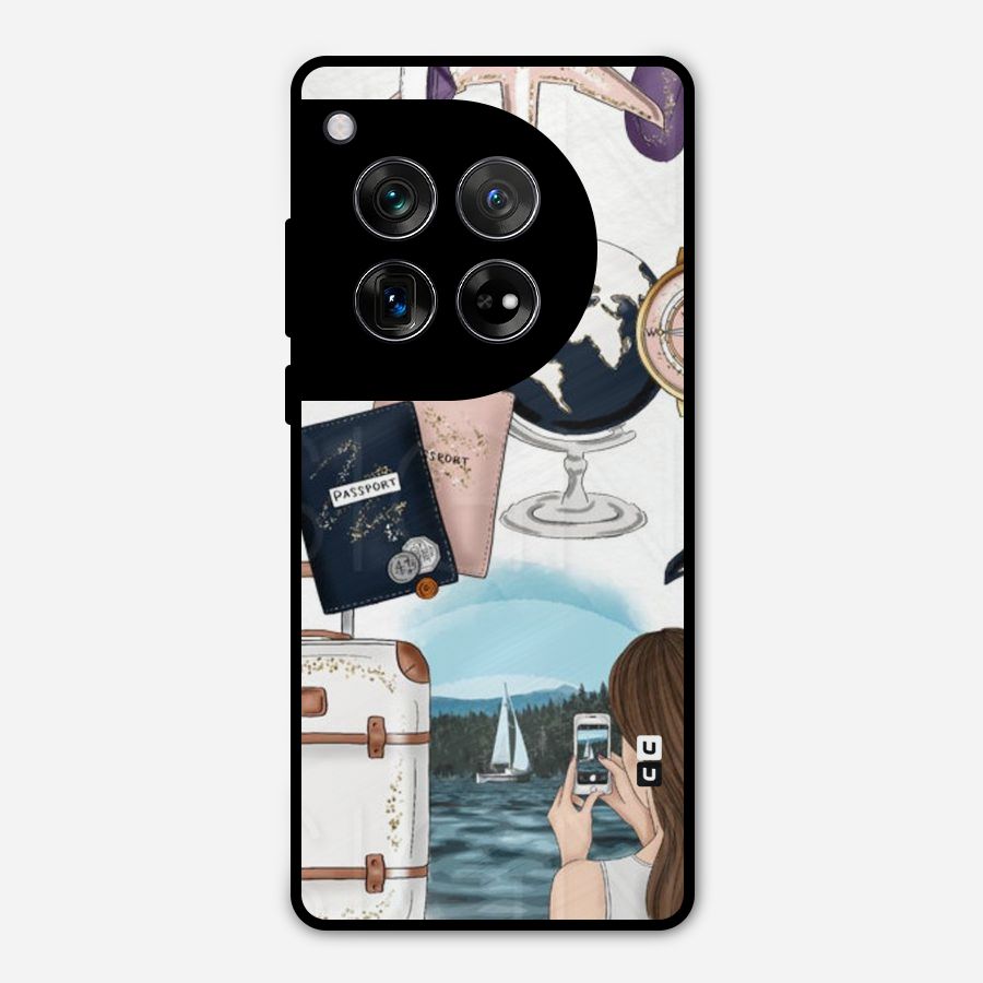 Travel Diaries Metal Back Case for OnePlus 12