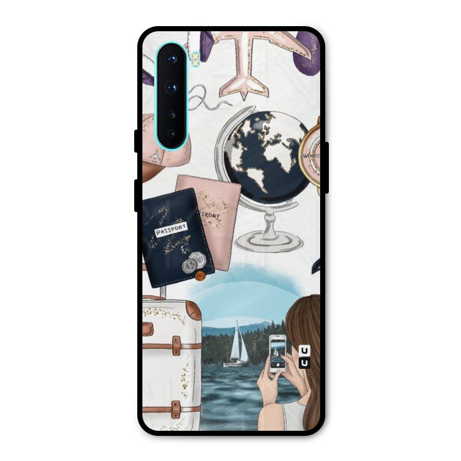 Travel Diaries Metal Back Case for OnePlus Nord