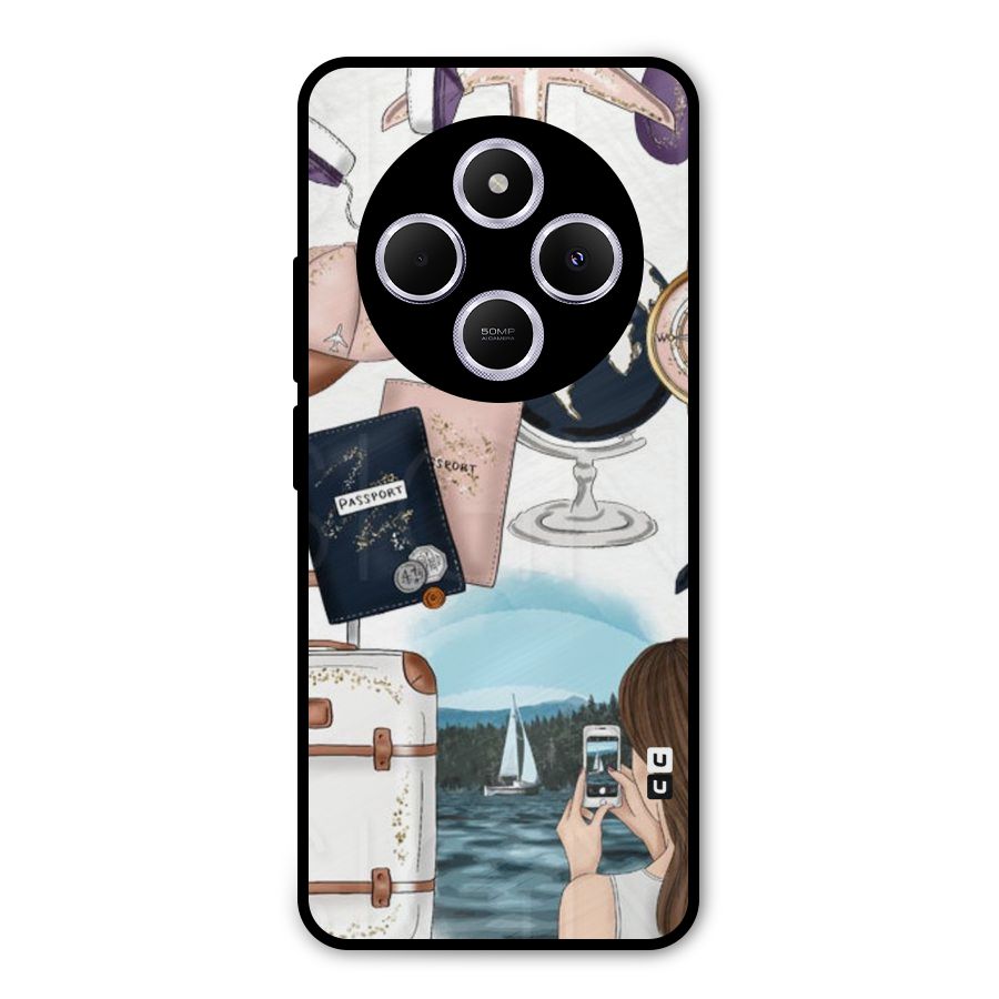 Travel Diaries Metal Back Case for Poco M7