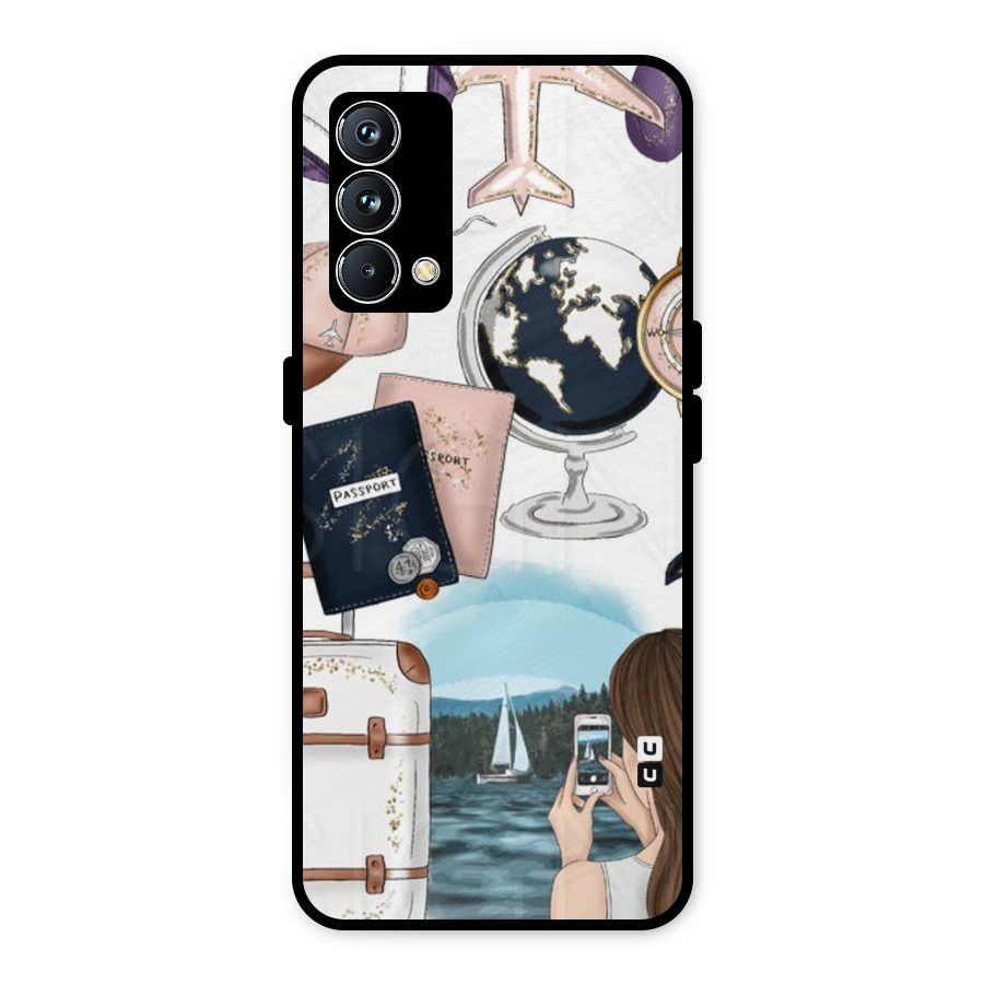 Travel Diaries Metal Back Case for Realme GT Master Edition