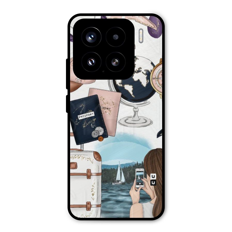 Travel Diaries Metal Back Case for Xiaomi 15