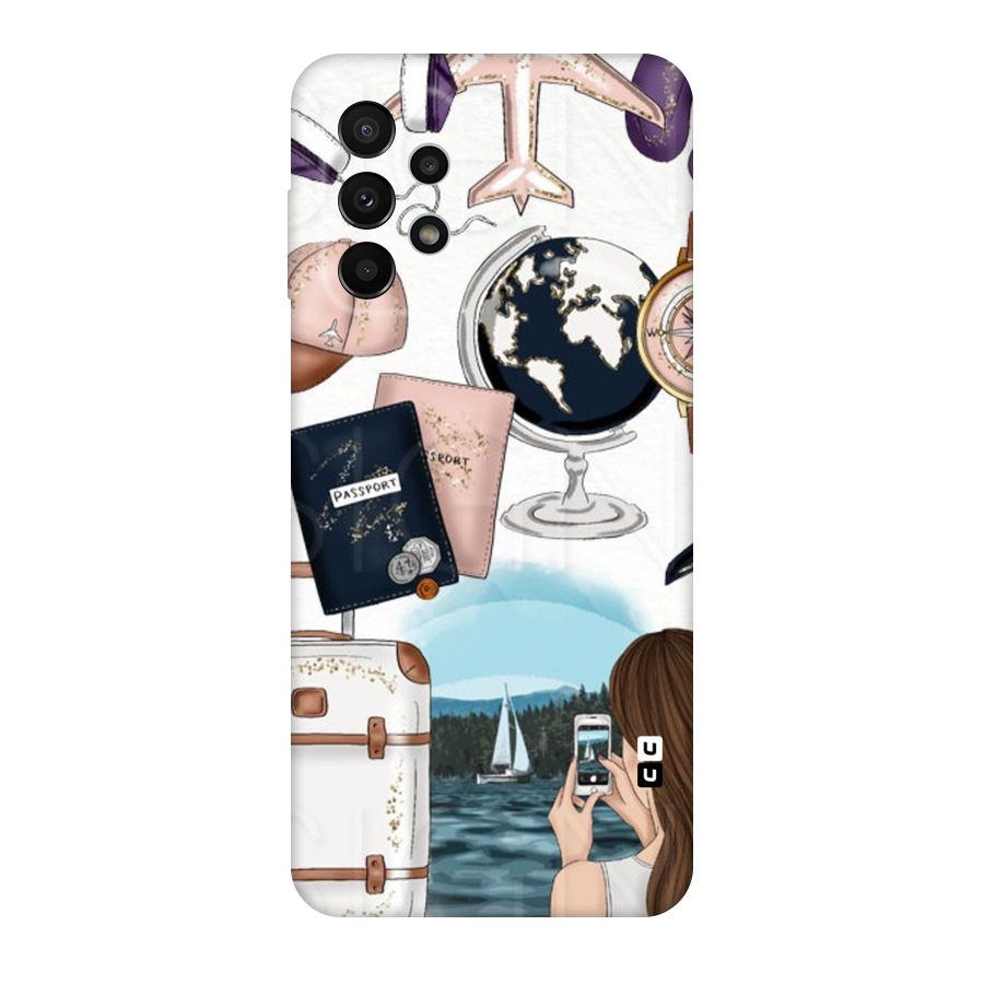 Travel Diaries Original Polycarbonate Back Case for Galaxy A23