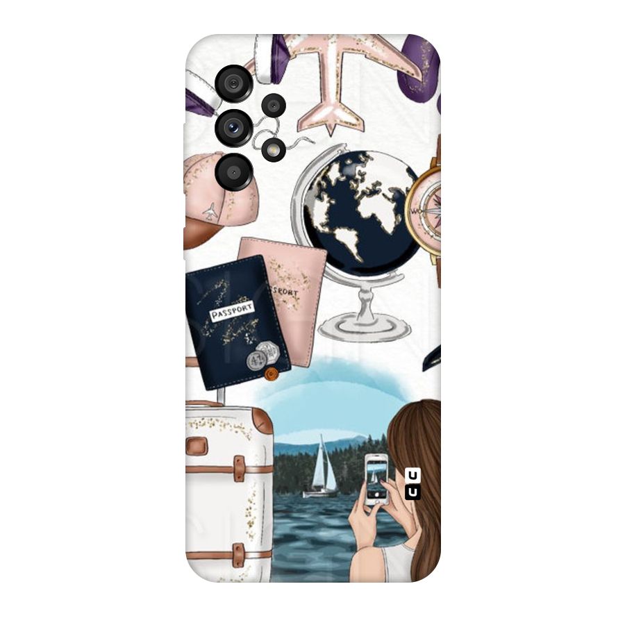 Travel Diaries Original Polycarbonate Back Case for Galaxy A73 5G