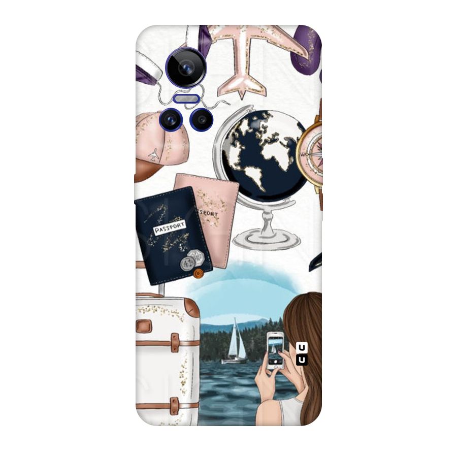 Travel Diaries Original Polycarbonate Back Case for Realme GT Neo 3