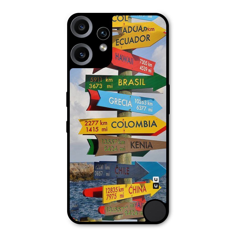 Travel Directions Metal Back Case for Nothing CMF Phone 2 Pro