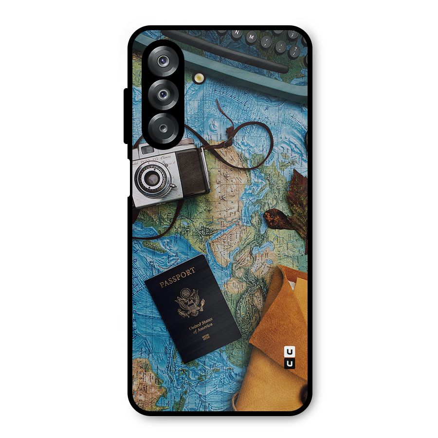 Travel Essentials Metal Back Case for Galaxy A26