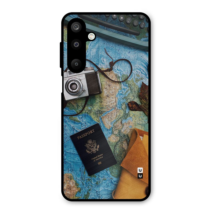 Travel Essentials Metal Back Case for Galaxy M16