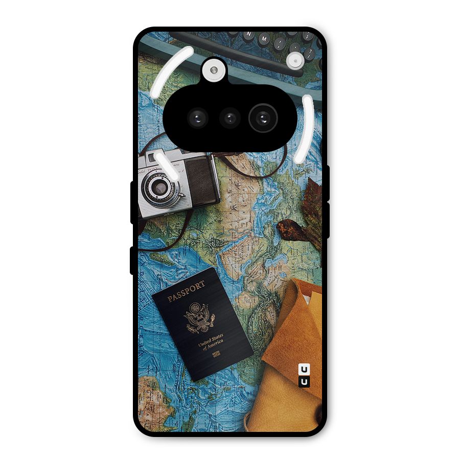 Travel Essentials Metal Back Case for Nothing Phone 3a