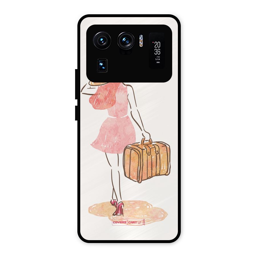 Travel Girl Metal Back Case for Mi 11 Ultra