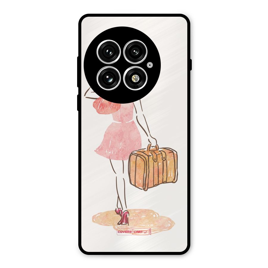 Travel Girl Metal Back Case for OnePlus 13